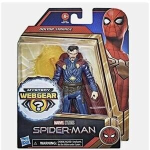 Marvel Spider Man Mystery Web Gear 6 Inch Doctor Strange Action Figure NEW